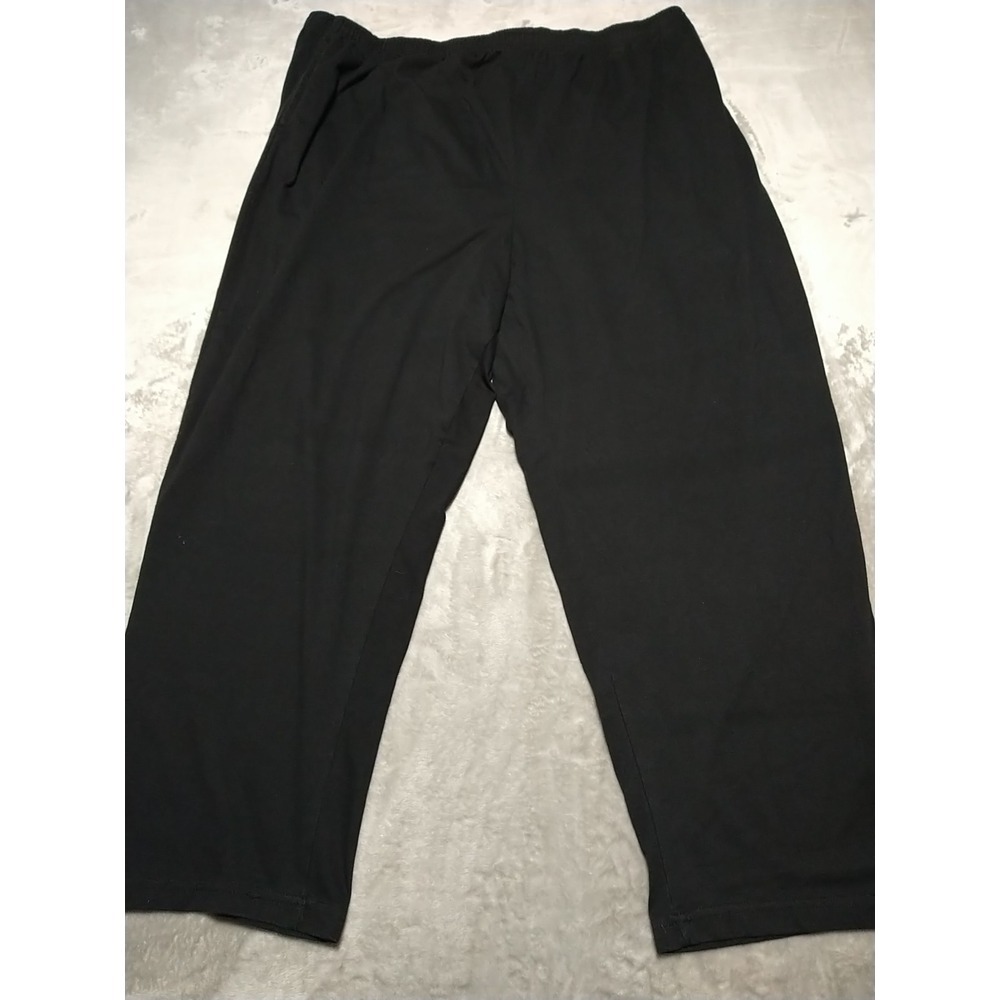 King Size Pants 4XL Big 42x29 Black Jersey Comfort Classic Stretch Leisure Activ